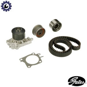 WATER PUMP & TIMING BELT KIT KP15514XS-1 FOR MITSUBISHI 4G93 1.8L 4cyl CARISMA - Picture 1 of 11