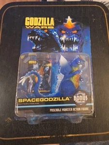 Rare 1995 Trendmasters GODZILLA WARS SpaceGodzilla FIGURE Bonus Card NOS New - Bild 1 von 5