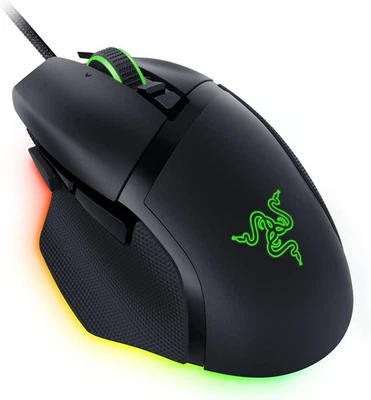 Razer Basilisk V3 35K - Fully Customizable Ergonomic Wired Gaming Mouse Black  - Image 1 of 4