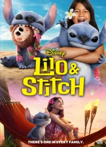 Lilo And Stitch 2025 dvd disc-only Maia Kealoha, Sydney Elizebeth Agudong, Chris - Picture 1 of 2