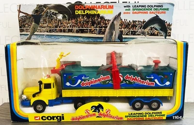CORGI #1164 - DOLPHINARIUM WITH LEAPING DOLPHINS - DIECAST - MIB🔥 - Image 1 of 4