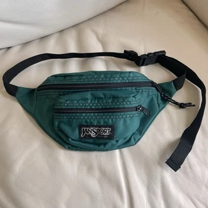 JanSport Teal Waist Belt Bag Fanny Pack Made in USA Vintage - Picture 1 of 7