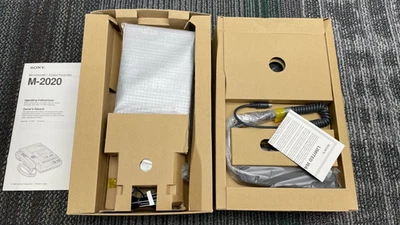 NEW Sony M-2020 Microcassette Dictator and Transcriber with Hand Microphone - Image 1 of 2