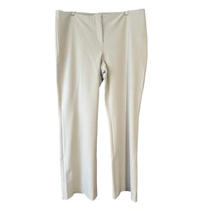 Abercrombie & Fitch Damen High Rise Slim Boot Hose Hellbraun Größe 33R - Bild 1 von 11