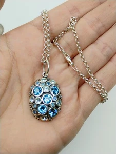 Halskette mit Anhänger Grace & Herz Sterlingsilber 0,925 CZ - Bild 1 von 15
