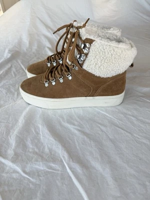 Mujer Talla 6,5M Marrón Marc Fisher MF Darlen-M Imitación Piel Gamuza Cuero Botines Foto 1 de 4