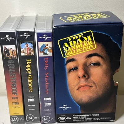 The Adam Sandler Collection VHS BOX Set  3  VHS Movies - Image 1 of 4