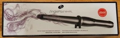 T3 SinglePass Whirl Curling Wand Model 73580, New, Open Box - Image 1 of 4