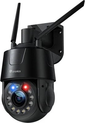 4K Telecamera Esterno Wifi, Zoom Ottico 30X & Auto-Zoom, Visione Notturna IR 150 - Immagine 1 di 4