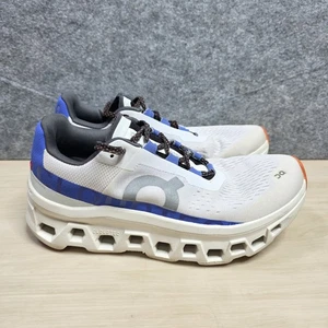 On Cloudmonster Frost Blanco Azul Cobalto Nube Zapatos para Correr 61.98648 Talla 8 - Imagen 1 de 11