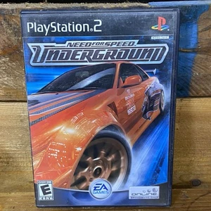Need For Speed Underground - PS2 -w/ Case, & Manual - Bild 1 von 3