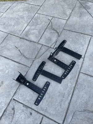 Soportes de cabecero de metal ajustables para cama Sleep Number FlexFit, conectores de canal Foto 1 de 4