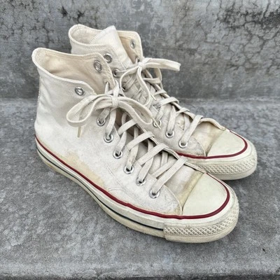 Vtg 60s Converse Chuck Taylor All Stars Sneakers Size 6.5 Blue Label High Top - Image 1 of 4