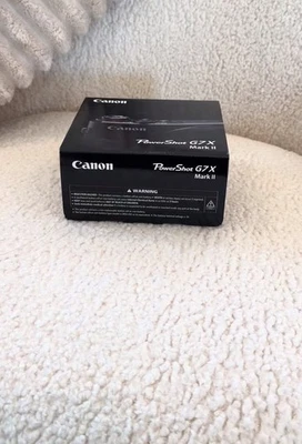 CANON POWERSHOT G7X MARK ll -20.1 MP Compact Digital Camera - Black - Image 1 of 4