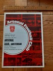 1969/70 Arsenal v Ajax programme 