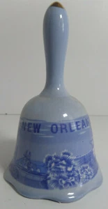 Glocke Sammlerstück, Keramik, New Orleans, Cotton Blossom Dampfschiff - Bild 1 von 2