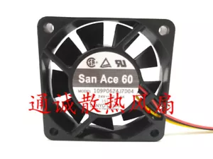1 pcs Sanyo SanAce60 109P0624J7D04 24V 0.14A 6015 Inverter Cooling Fan - Picture 1 of 2