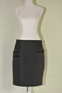 Witchery Dark Grey Pencil Skirt Size 12 Business Corporate - Picture 1 of 7