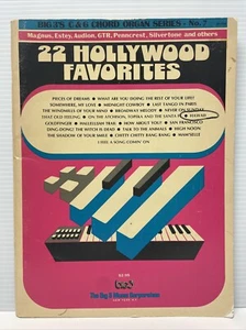 22 Hollywood Favorites C&G Akkordorgel Serie Noten (1976) - Bild 1 von 3
