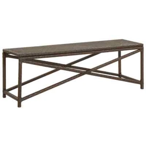 Gartenbank 120cm Poly Rattan Braun Sitzbank Parkbank Bank Gartenmöbel vidaXL - Bild 1 von 6
