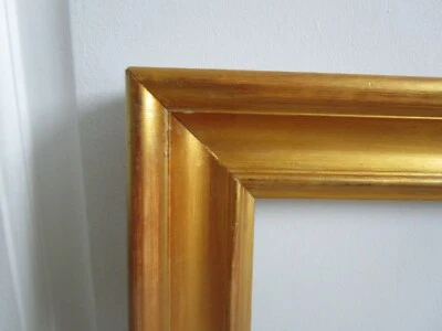 Cadre en bois Doré Mouluré Ancien - Photo 1/4