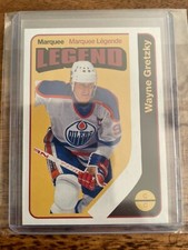 2014-15 O-Pee-Chee Marquee Legend Retro Wayne Gretzky #587 HOF