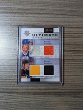 2011-12 Upper Deck Ultimate Wayne Gretzky Mario Lemieux Duos Oilers Jersey /50