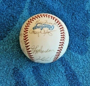 1991 Boston Red Sox team autographed baseball 19 sigs Clemens, Boggs, Reardon - Picture 1 of 8