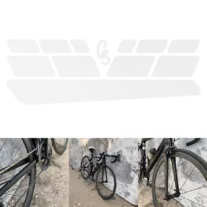 Juego de pegatinas protectoras contra vainas y cables de protección para bicicletas - Cinta transparente para bicicleta - Imagen 1 de 5