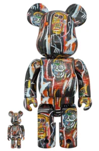 Medicom Toy BE@RBRICK - Jean Michel Basquiat #11 100% & 400% - Picture 1 of 3