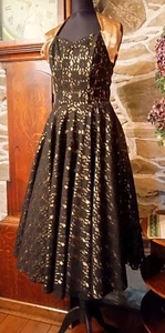 50er Jahre Vintage Style, Partykleid, VOH 10 UK 6 - Bild 1 von 17