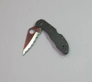 Rare NEW in the box Numbered C11SFG SPYDERCO Delica 4 Foliage Green Knife - Picture 1 of 9