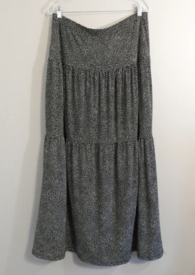 Maxi falda Jones Wear de poliéster talla grande lunares Foto 1 de 4