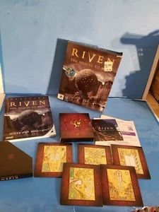 Riven: Die Fortsetzung von Myst PC/MAC CD-ROM Puzzle Abenteuer Spiel Big Box komplett - Bild 1 von 7