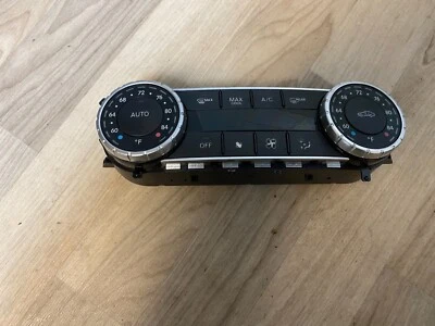 MERCEDES-BENZ GLK250 OEM 2013-2015 DELANTERO AIRE ACONDICIONADO CALEFACCIÓN INTERRUPTOR DE CONTROL DE CLIMA  Foto 1 de 4