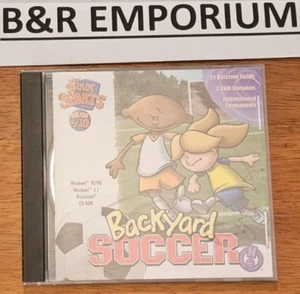 Backyard Soccer - (1998 Humongous Entertainment) - Used PC CD-ROM - WIN/MAC - Imagen 1 de 3