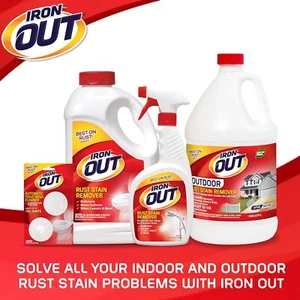 Iron OUT Automatic Toilet Bowl Cleaner, Helps Remove and Prevent Rust Stains in - Picture 1 of 7