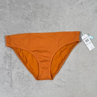 ROXY Bikini Bottom Womens XXL 2XL Burnt Orange Full Coverage Mind of Freedom NEW - Image 1 of 4