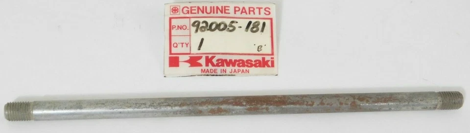 1 Nuevo de Lote Antiguo Genuino KAWASAKI A1 A1SS 250, A7 A7SS 350 Perno 10x225 OEM 92003-181 Foto 1 de 3