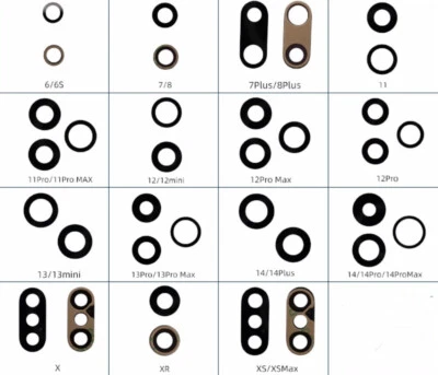 1 PCS Camera Lens Replacement Rear Camera Glass For iPhone 7/7 Plus/8/8 Plus - Image 1 of 3