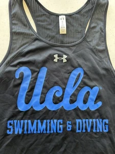 UCLA Bruins Under Armour Women’s Size Small Swimming & Diving Tank Top Shirt - Picture 1 of 5