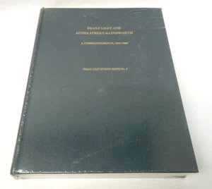 New Sealed Franz Liszt and Agnes Street-Klindworth Correspondence 1854-1886 Book - Picture 1 of 7