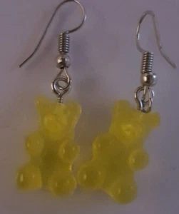 Pendiente de gota de oso de goma - Imagen 1 de 1
