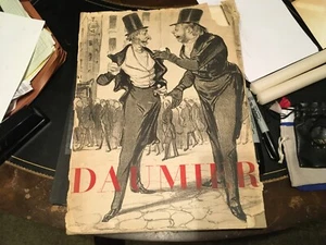 1946 "Honore Daumier"  Good+ 240 Lithographs introduced by Wilhelm Wartmann HC - Picture 1 of 3