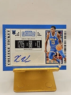 2019-20 Contenders Draft Picks Kris Wilkes Rookie Autograph #97 UCLA Bruins  - Image 1 of 2