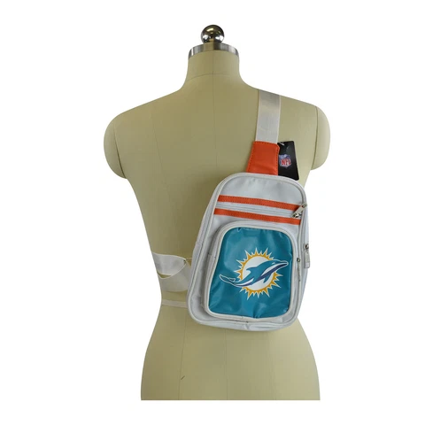 Brand New NFL Miami Dolphins Mini Cross Bag / Backpack Cover