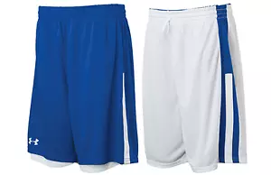Under Armour unbestreitbare reversible Basketballshorts für Herren königlich/weiß groß - Bild 1 von 1