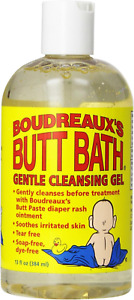 Butt Bath Gentle Cleansing Gel, Soothes Irritated Skin Tear Free, Best in Qualit