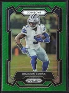 2023 Panini Prizm #71 Brandin Cooks Green Prizm - Picture 1 of 2