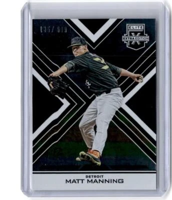 2016 Panini Elite Extra Edition #9 Matt Manning /999 - Image 1 of 2